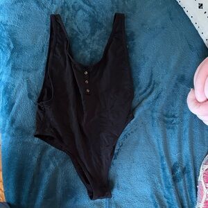 Cute Evil Twin black onepiece